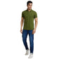 Men Slim Fit Light Blue T-Shirt