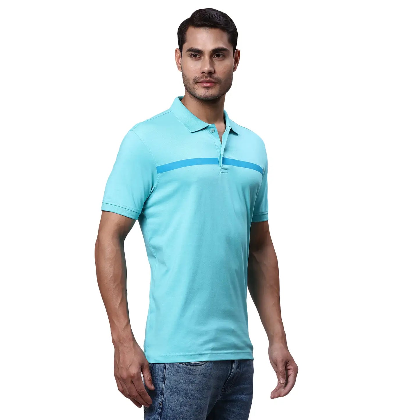 Men Slim Fit Red T-Shirt