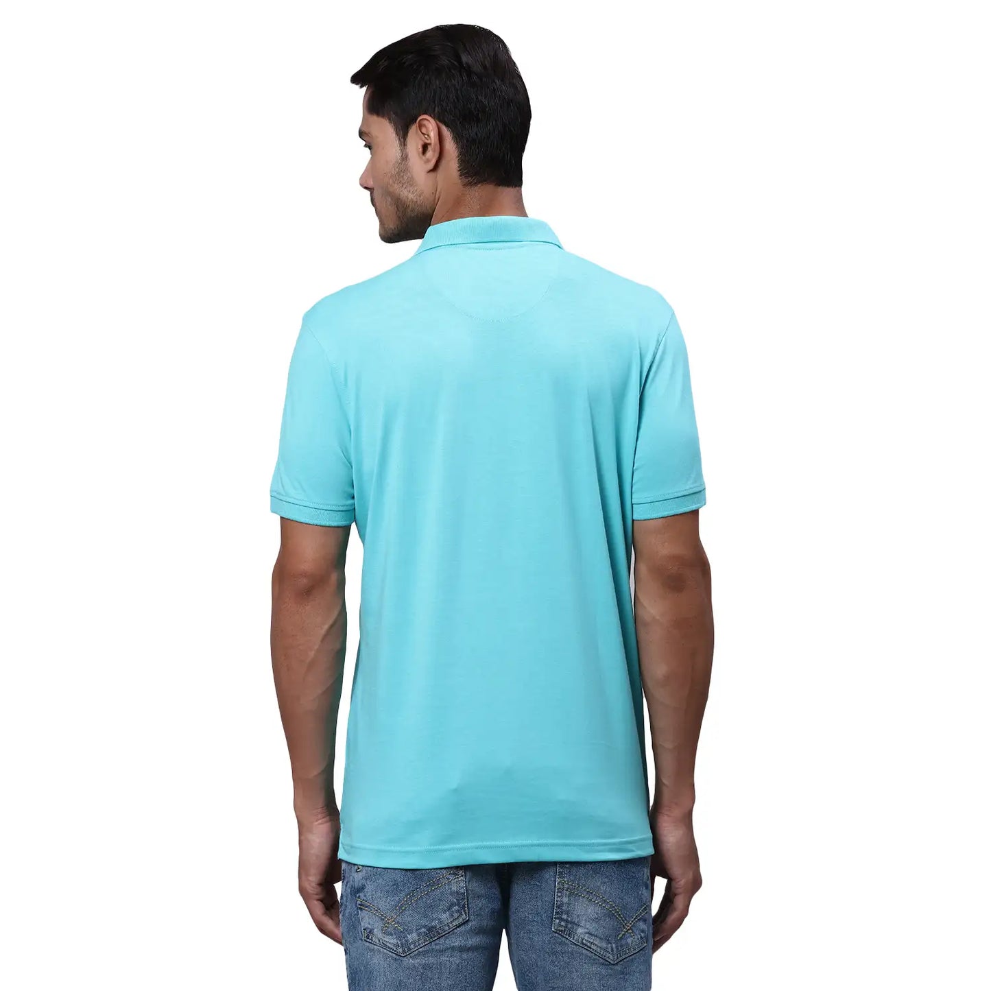 Men Slim Fit Red T-Shirt