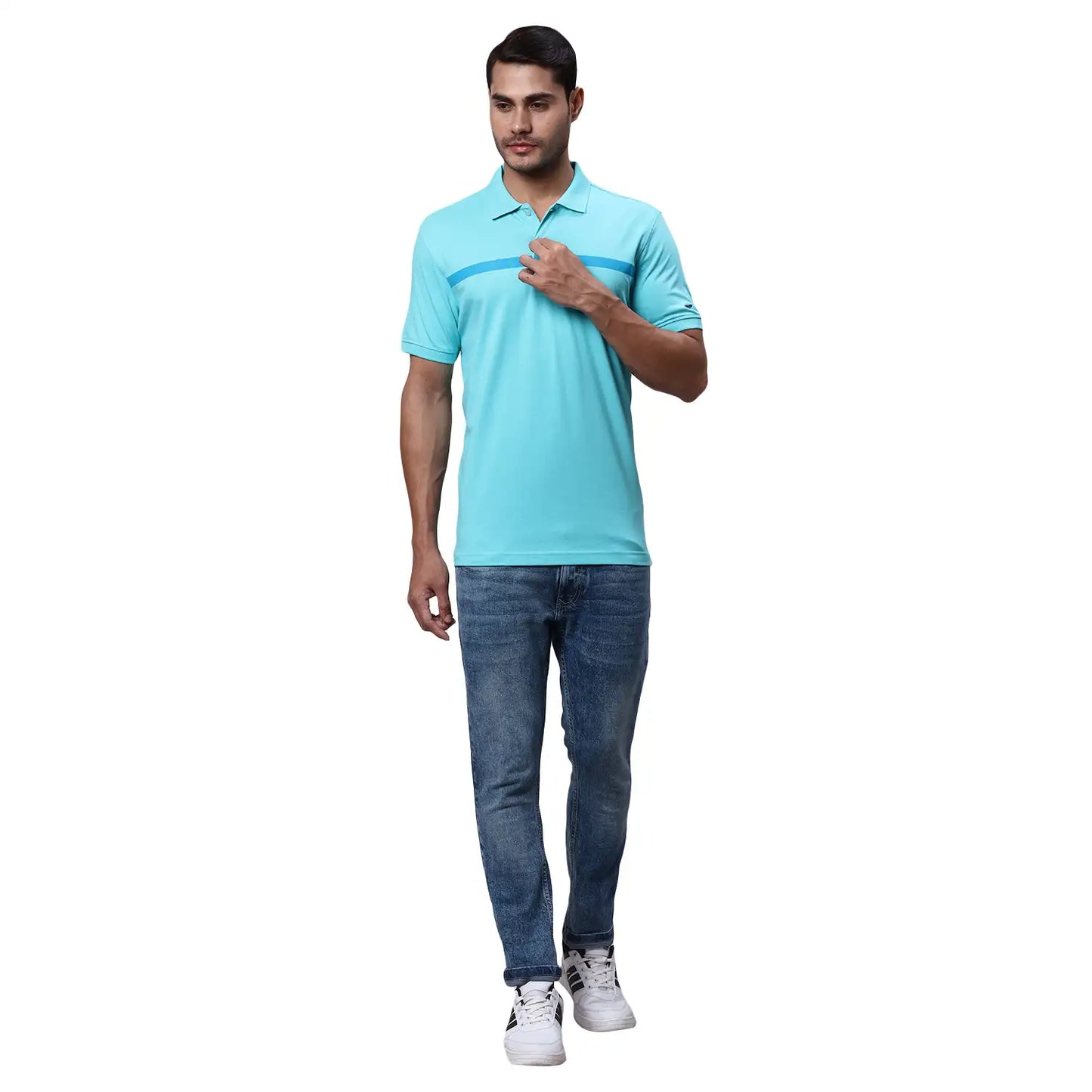 Men Slim Fit Red T-Shirt