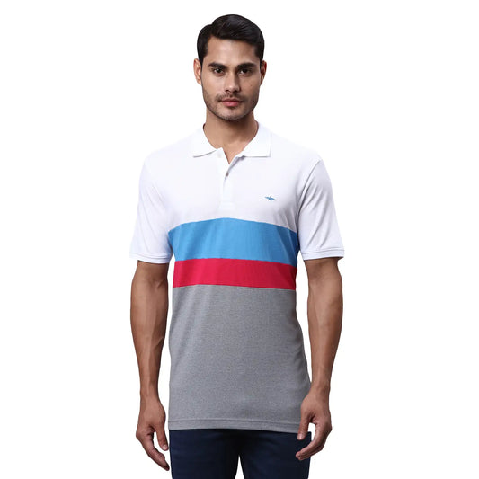Men Slim Fit Green T-Shirt