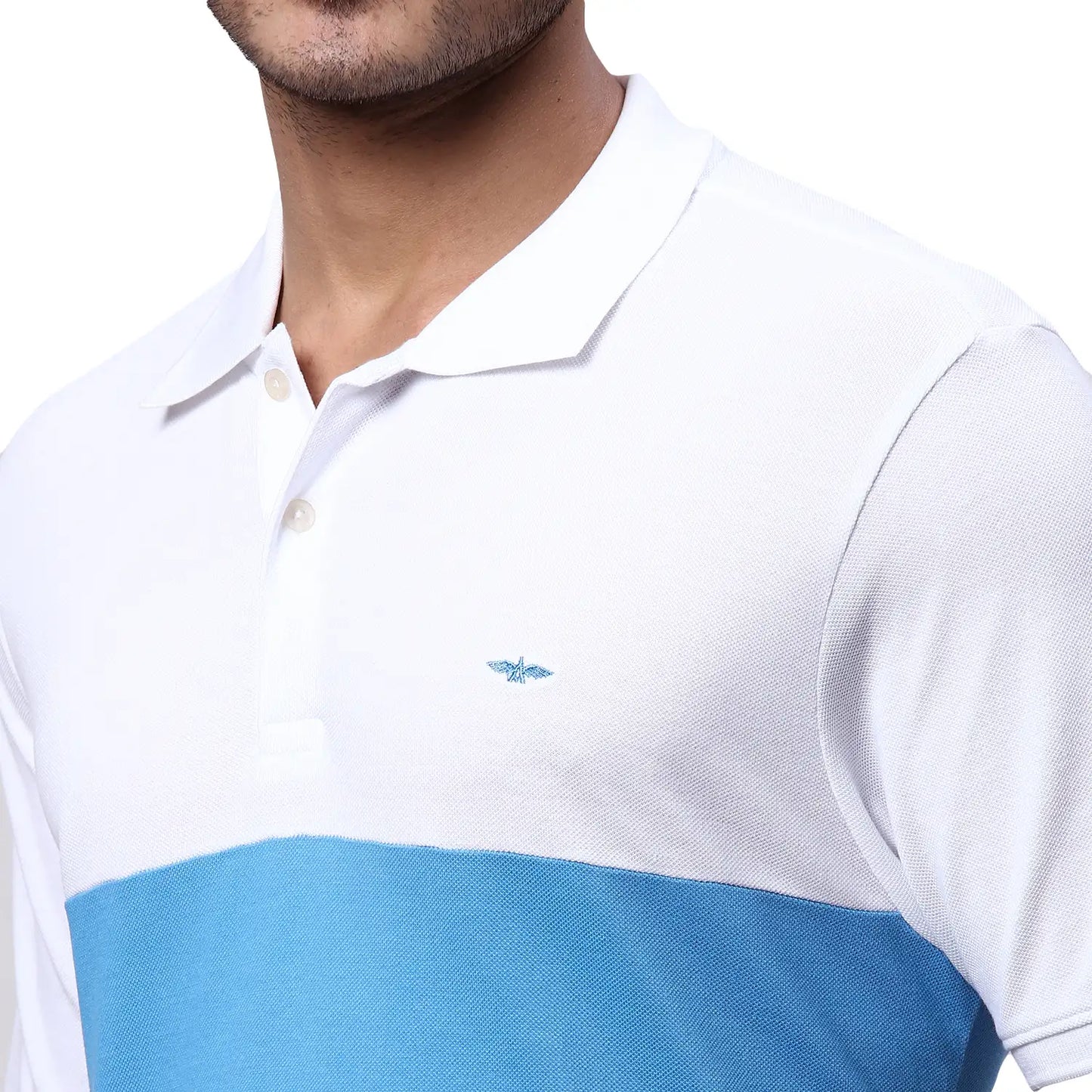 Men Slim Fit Green T-Shirt