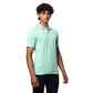 Men Slim Fit Blue Polo