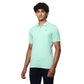 Men Slim Fit Blue Polo