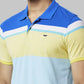 Men Slim Fit Green T-Shirt