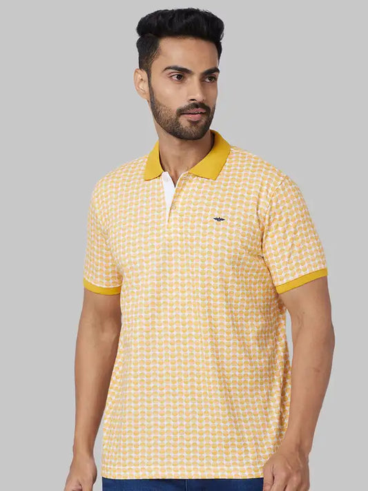 Men Slim Fit Red Polo