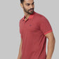 Men Slim Fit White Polo