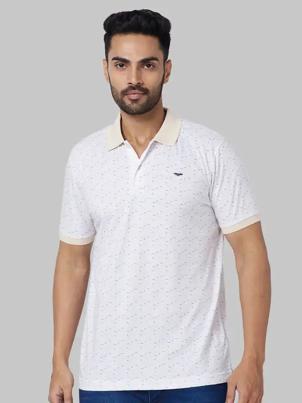 Men Slim Fit Grey Polo