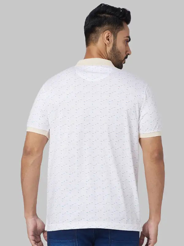 Men Slim Fit Grey Polo