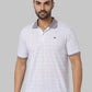 Men Slim Fit Blue Polo