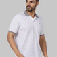 Men Slim Fit Blue Polo