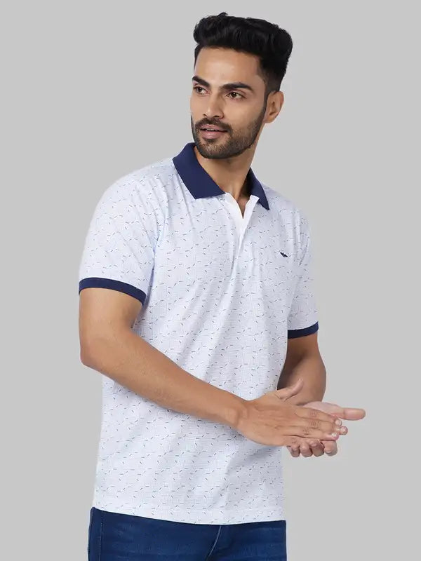 Men Slim Fit Red Polo