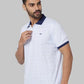 Men Slim Fit Red Polo