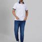 Men Slim Fit Red Polo