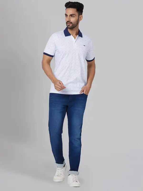 Men Slim Fit Red Polo
