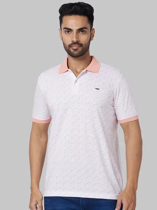 Men Slim Fit Blue Polo