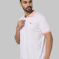 Men Slim Fit Blue Polo