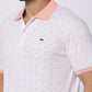 Men Slim Fit Blue Polo