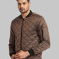 Men Regular Fit Grey Jacket