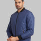 Men Regular Fit Grey Jacket
