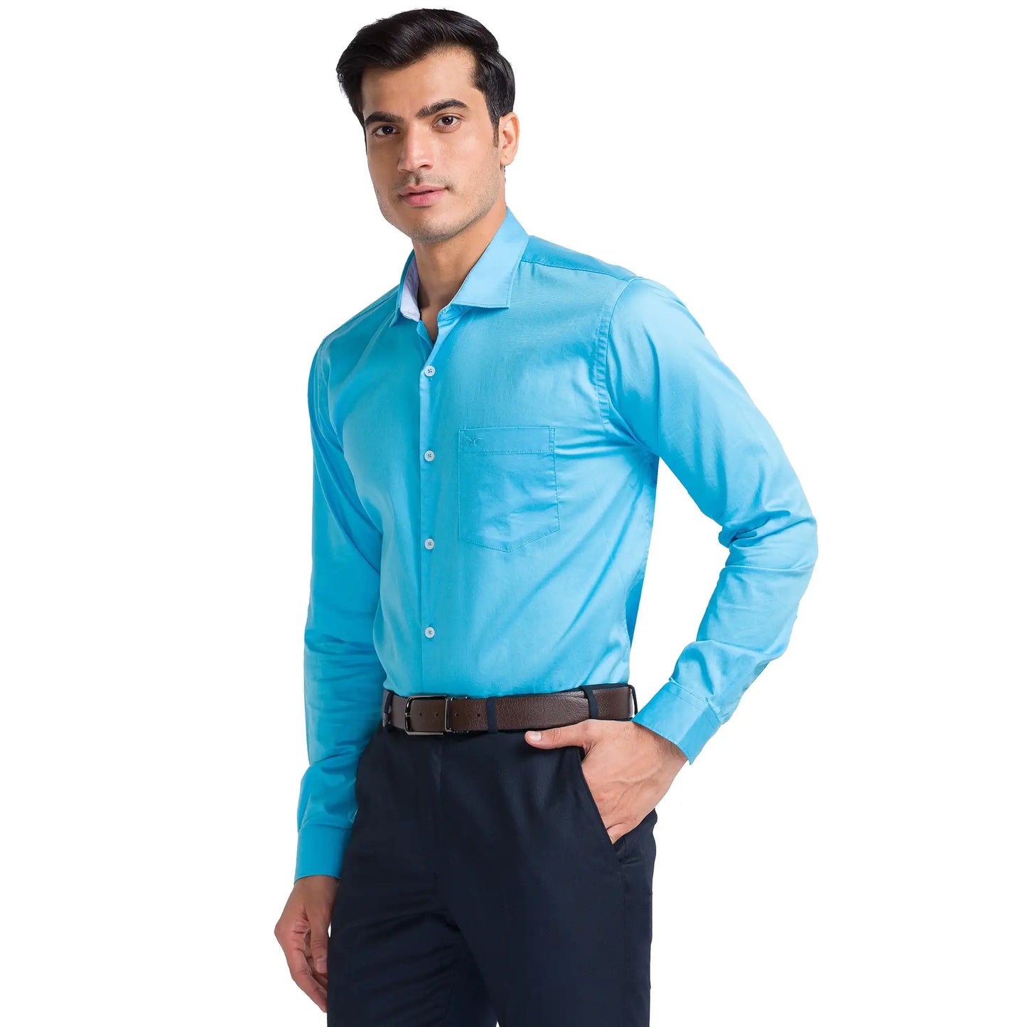 Men Regular Fit Grey Suit