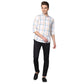 Men Slim Fit Medium Petrol Shirt