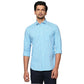Men Slim Fit Medium Orange Shirt