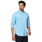 Men Slim Fit Medium Orange Shirt