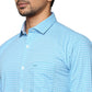 Men Slim Fit Medium Orange Shirt