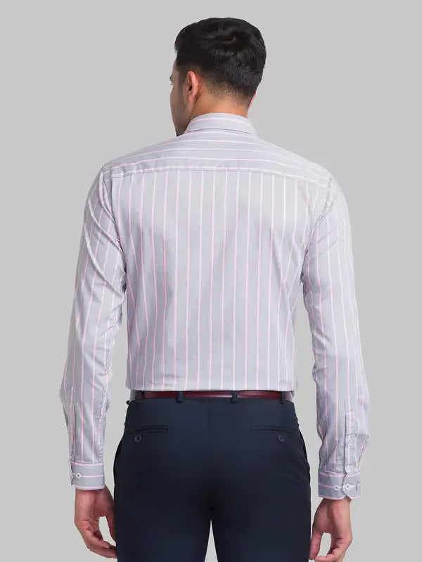 Men Slim Fit Blue Shirt