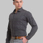 Men Slim Fit Blue Shirt