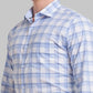 Men Slim Fit Grey Shirt