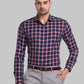 Men Slim Fit Blue Shirt