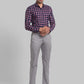 Men Slim Fit Blue Shirt