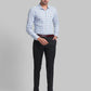 Men Slim Fit Blue Shirt