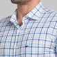Men Slim Fit Blue Shirt