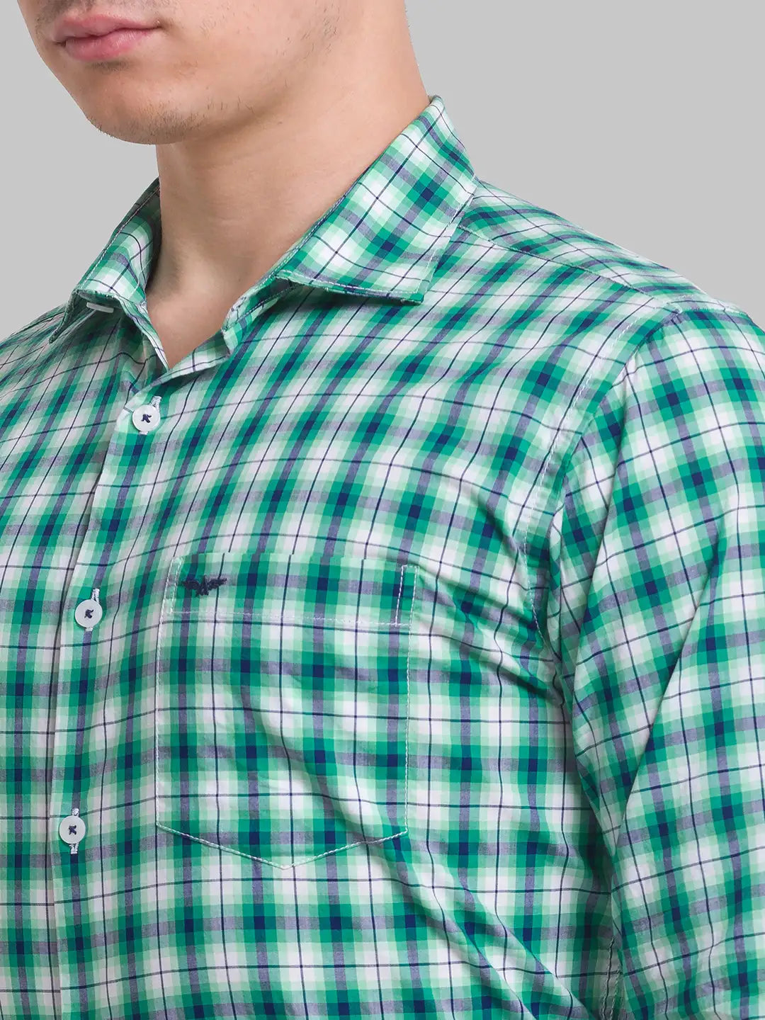 Men Slim Fit Pink Shirt