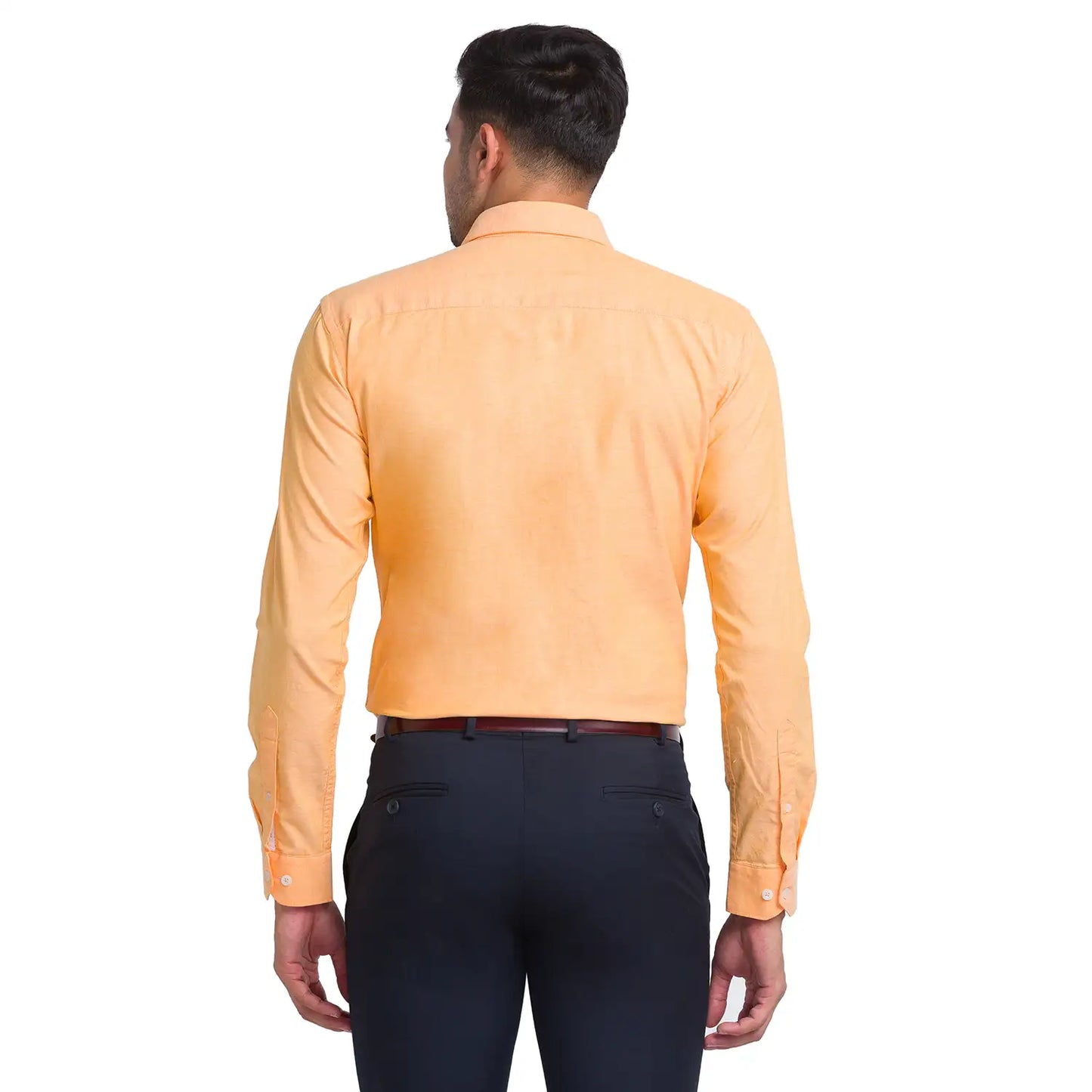 Men Slim Fit Green Shirt