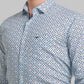 Men Slim Fit Green Shirt