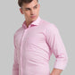 Men Slim Fit Blue Shirt