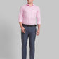 Men Slim Fit Blue Shirt