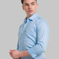 Men Slim Fit White Shirt