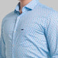 Men Slim Fit White Shirt