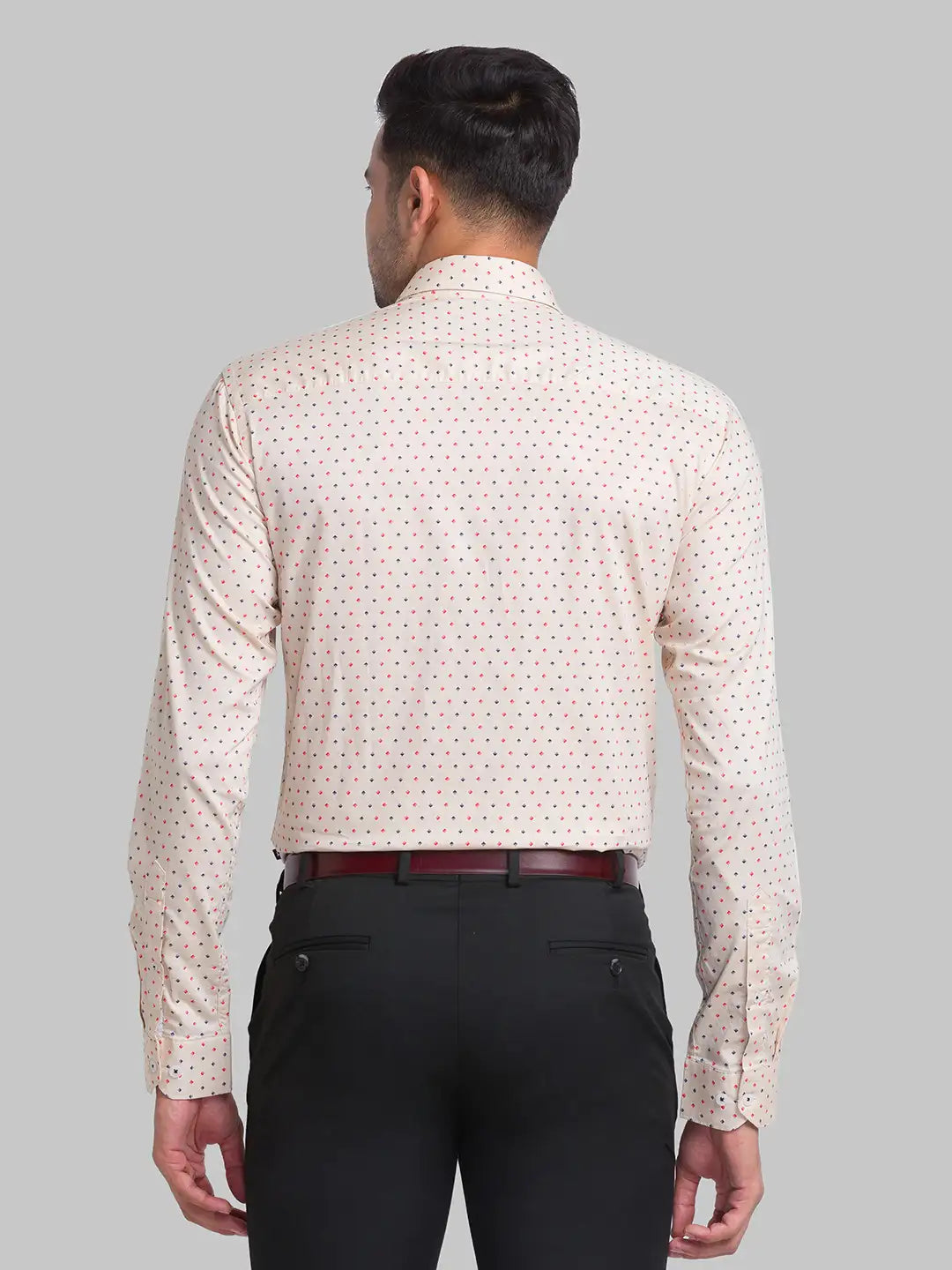 Men Slim Fit Blue Shirt