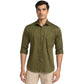 Men Slim Fit Light Blue Shirt