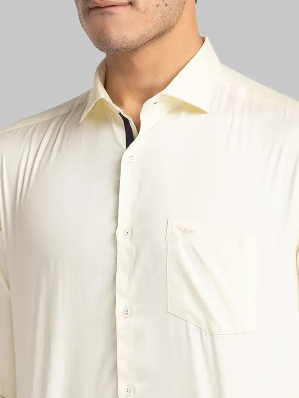 Men Slim Fit Red Shirt