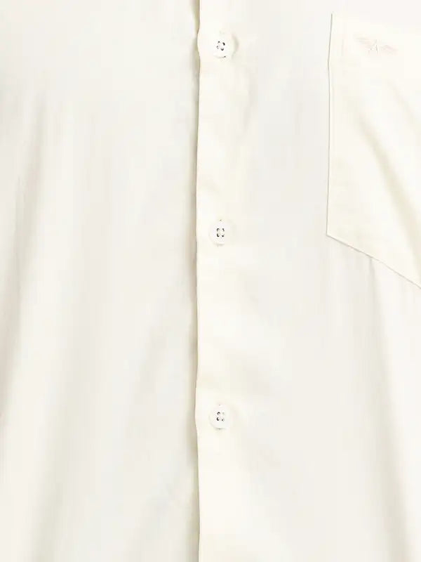Men Slim Fit Red Shirt