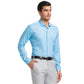 Men Slim Fit Light Orange Shirt