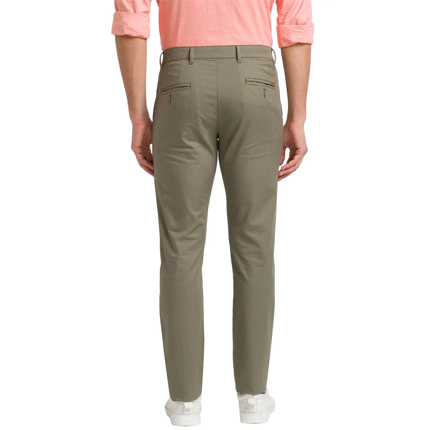 Men Slim Fit Green Shirt
