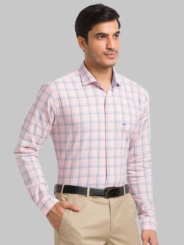 Men Slim Fit Yellow Shirt